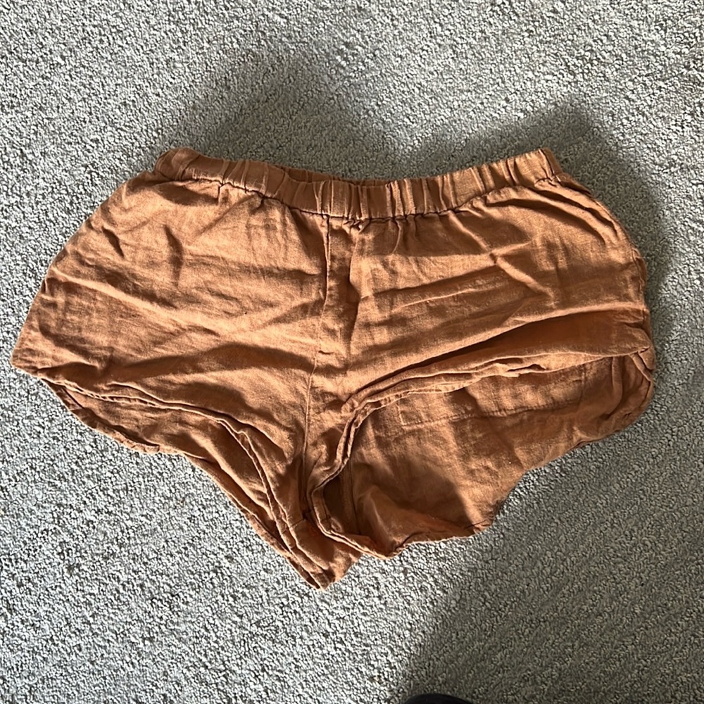 MATE the label linen XS shorts